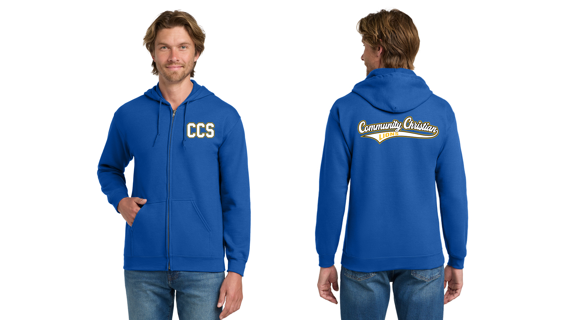 CCS Full-Zip Hooded Sweatshirt Pre-Order